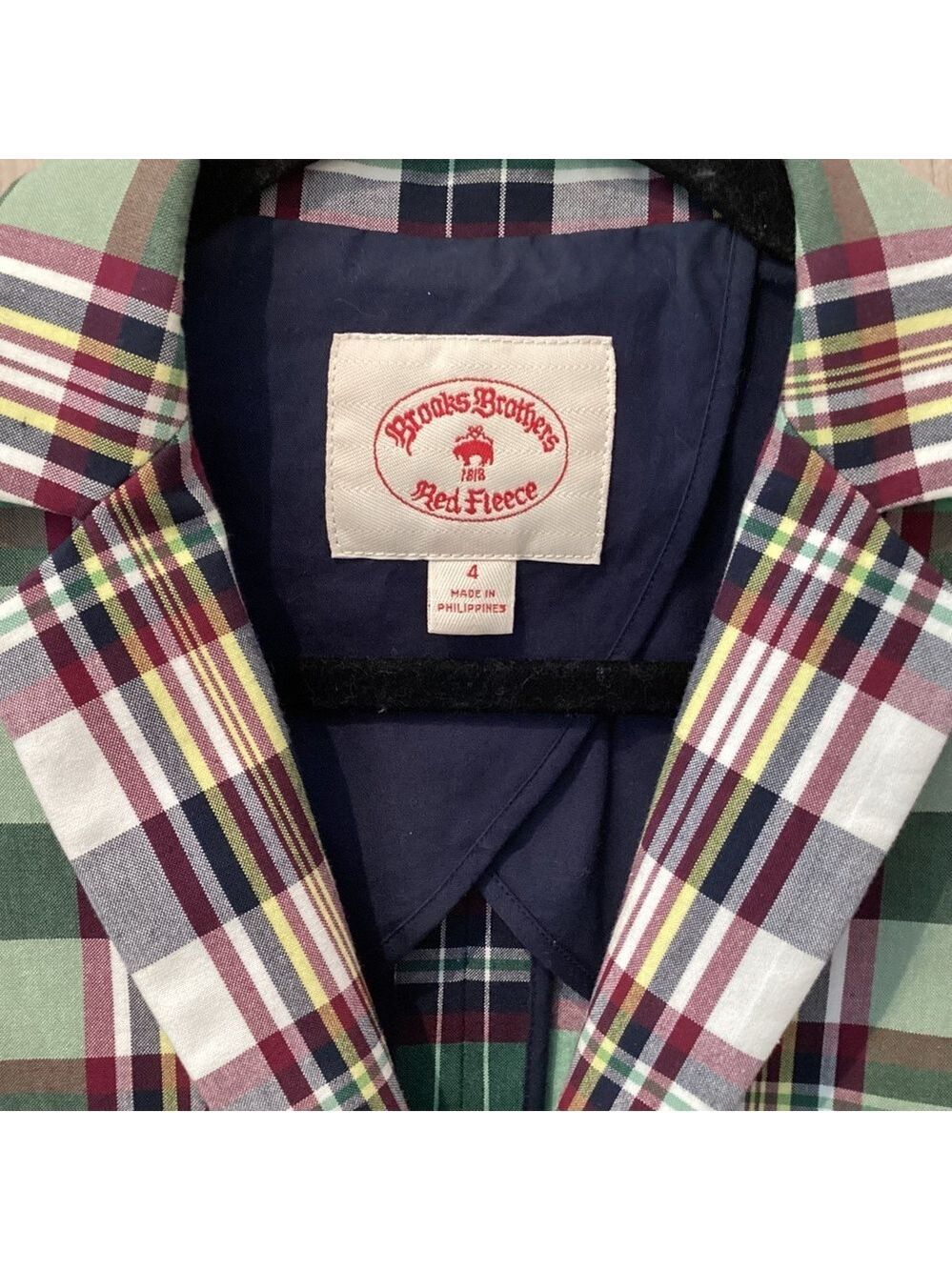 Brooks Brothers Multicolor Plaid Jacket - Picture 4 of 7